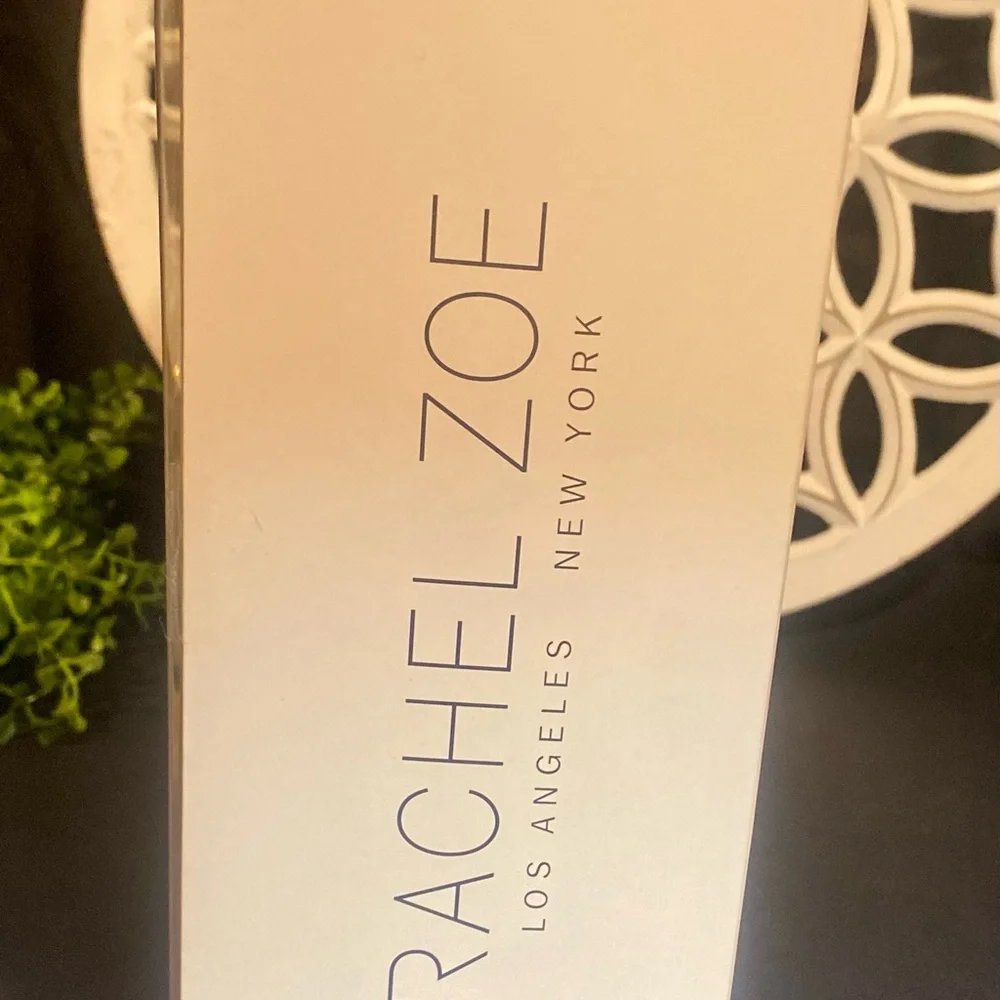 NIB Rachel Zoe‎ Metallic Gold Lip Candle Holders